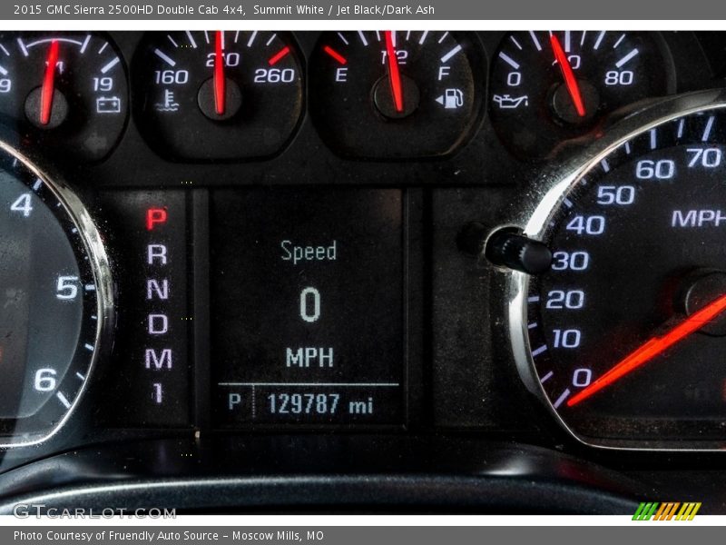 Summit White / Jet Black/Dark Ash 2015 GMC Sierra 2500HD Double Cab 4x4