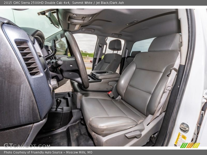 Summit White / Jet Black/Dark Ash 2015 GMC Sierra 2500HD Double Cab 4x4