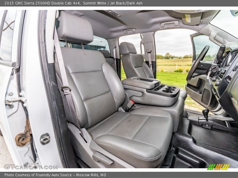 Summit White / Jet Black/Dark Ash 2015 GMC Sierra 2500HD Double Cab 4x4