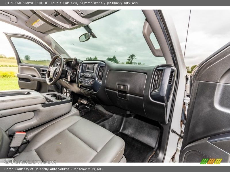 Summit White / Jet Black/Dark Ash 2015 GMC Sierra 2500HD Double Cab 4x4