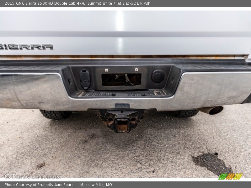 Summit White / Jet Black/Dark Ash 2015 GMC Sierra 2500HD Double Cab 4x4