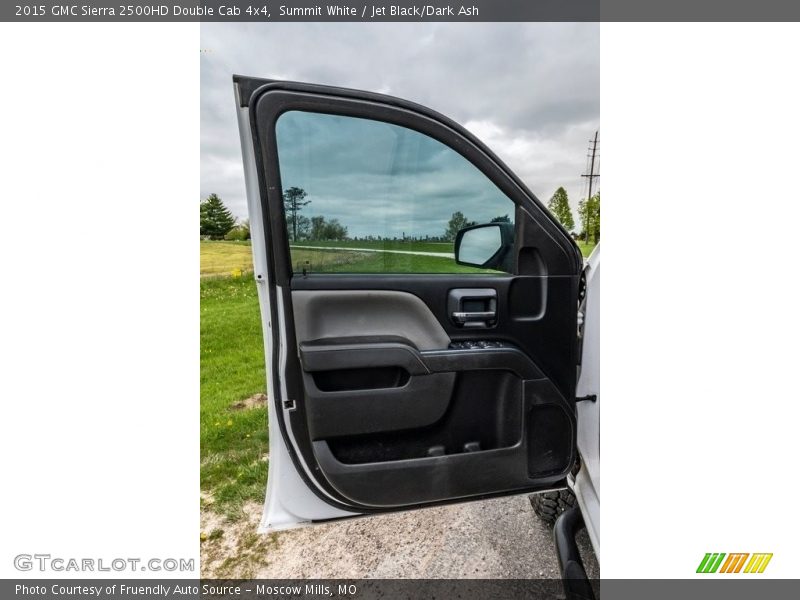 Summit White / Jet Black/Dark Ash 2015 GMC Sierra 2500HD Double Cab 4x4