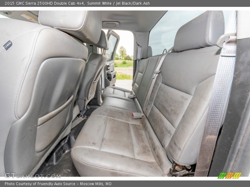 Summit White / Jet Black/Dark Ash 2015 GMC Sierra 2500HD Double Cab 4x4