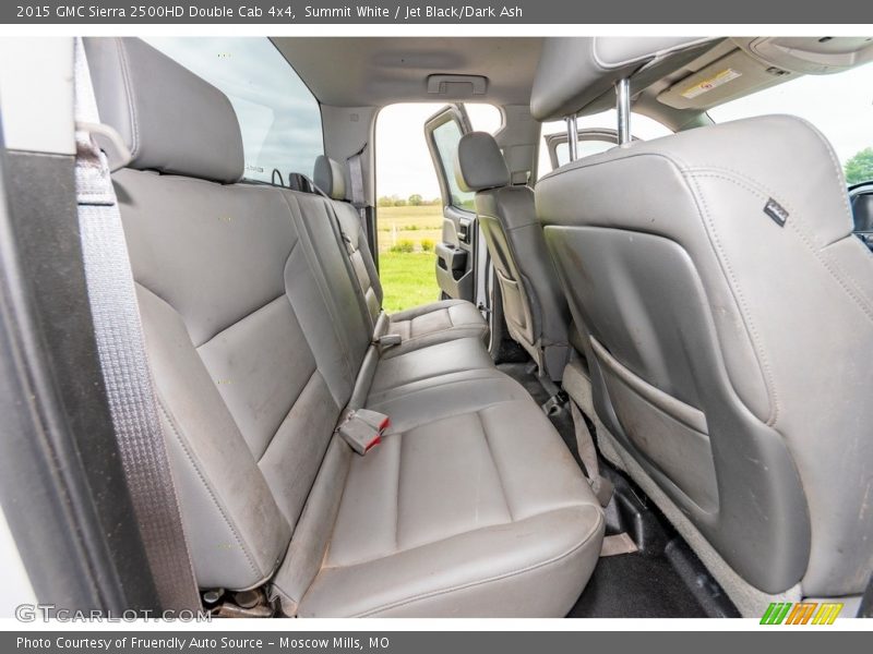 Summit White / Jet Black/Dark Ash 2015 GMC Sierra 2500HD Double Cab 4x4