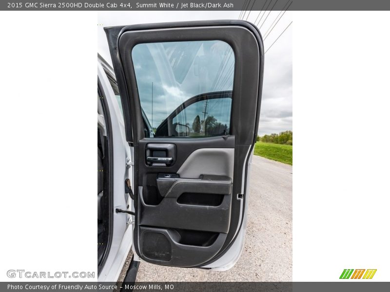 Summit White / Jet Black/Dark Ash 2015 GMC Sierra 2500HD Double Cab 4x4
