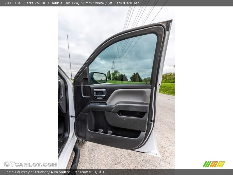 Summit White / Jet Black/Dark Ash 2015 GMC Sierra 2500HD Double Cab 4x4