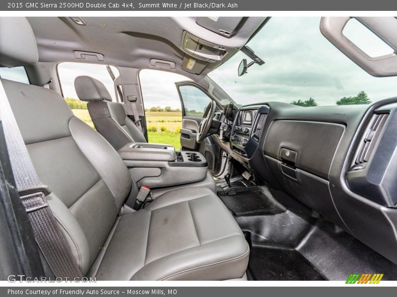 Summit White / Jet Black/Dark Ash 2015 GMC Sierra 2500HD Double Cab 4x4