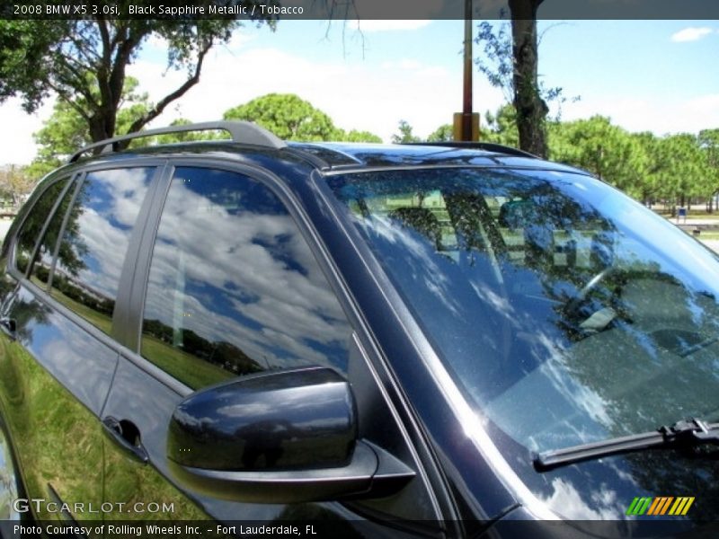 Black Sapphire Metallic / Tobacco 2008 BMW X5 3.0si