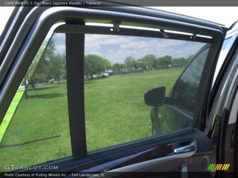 Black Sapphire Metallic / Tobacco 2008 BMW X5 3.0si