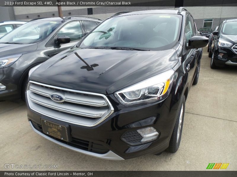 Agate Black / Chromite Gray/Charcoal Black 2019 Ford Escape SEL 4WD
