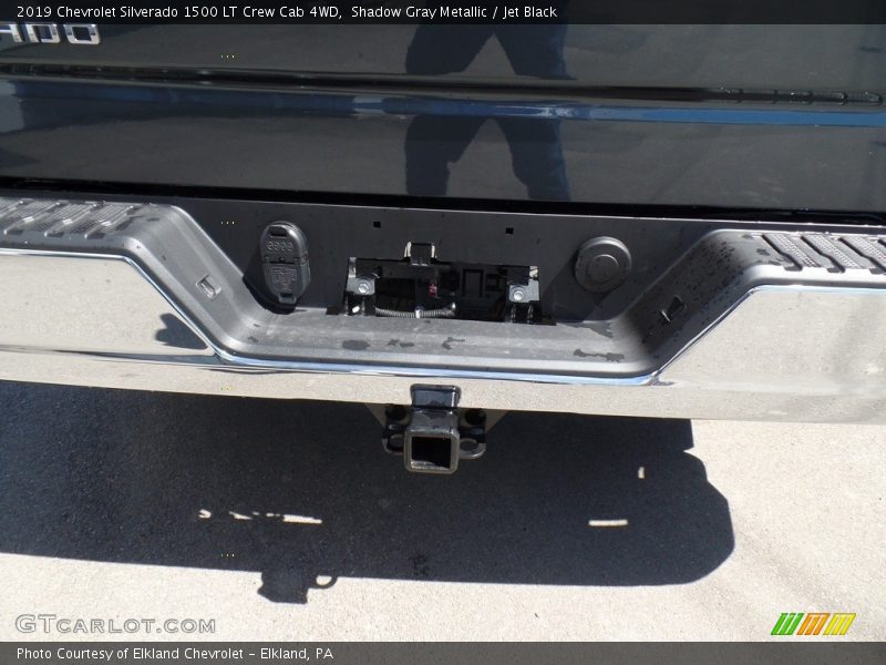 Shadow Gray Metallic / Jet Black 2019 Chevrolet Silverado 1500 LT Crew Cab 4WD