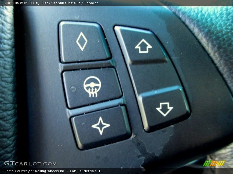 Black Sapphire Metallic / Tobacco 2008 BMW X5 3.0si