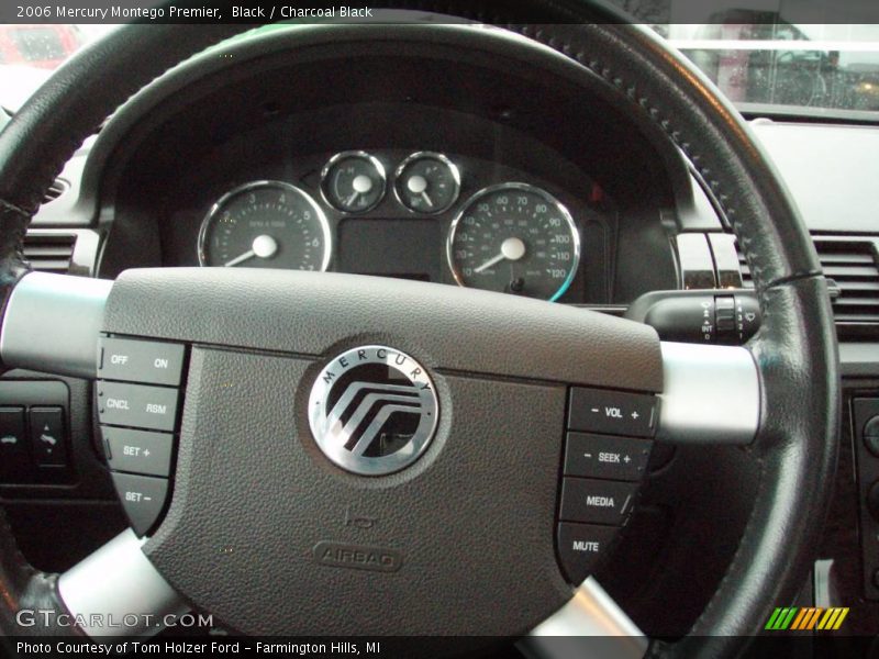 Black / Charcoal Black 2006 Mercury Montego Premier