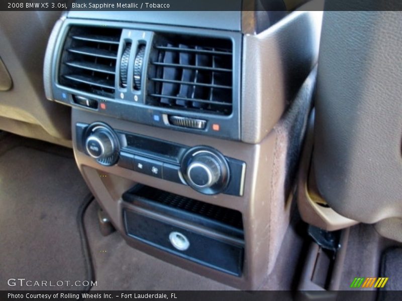 Black Sapphire Metallic / Tobacco 2008 BMW X5 3.0si