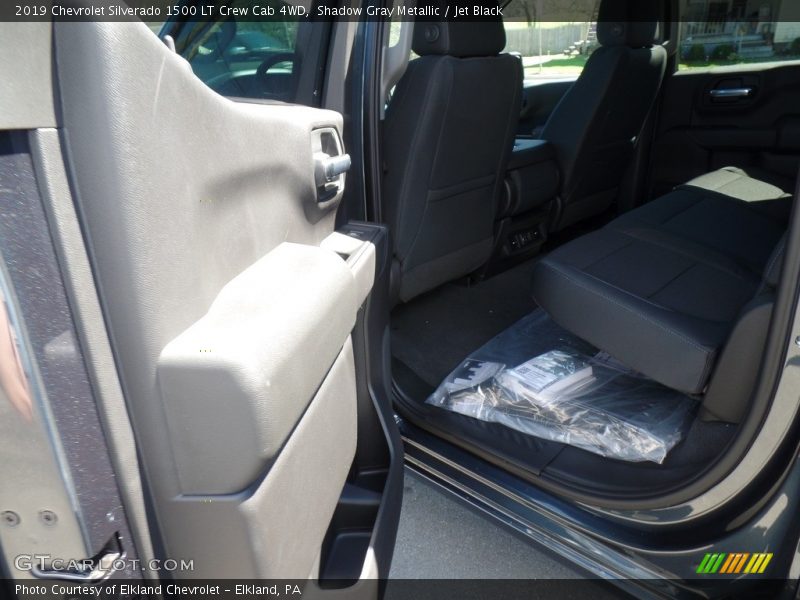 Shadow Gray Metallic / Jet Black 2019 Chevrolet Silverado 1500 LT Crew Cab 4WD