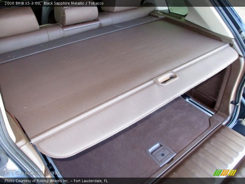 Black Sapphire Metallic / Tobacco 2008 BMW X5 3.0si