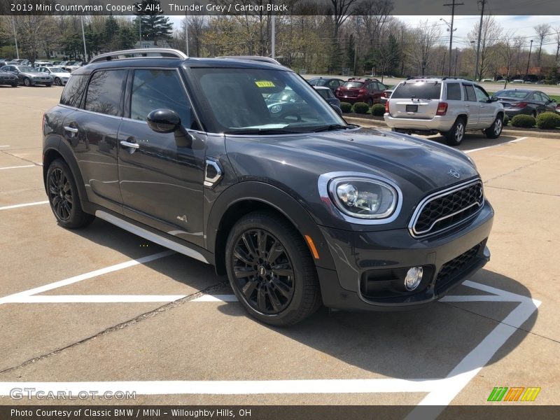 Thunder Grey / Carbon Black 2019 Mini Countryman Cooper S All4