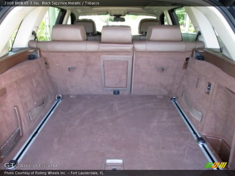 Black Sapphire Metallic / Tobacco 2008 BMW X5 3.0si