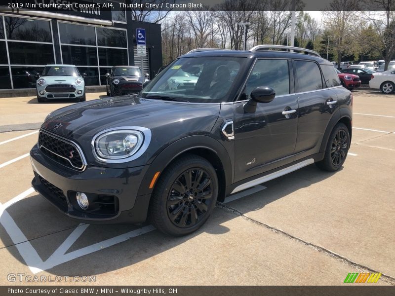 Thunder Grey / Carbon Black 2019 Mini Countryman Cooper S All4