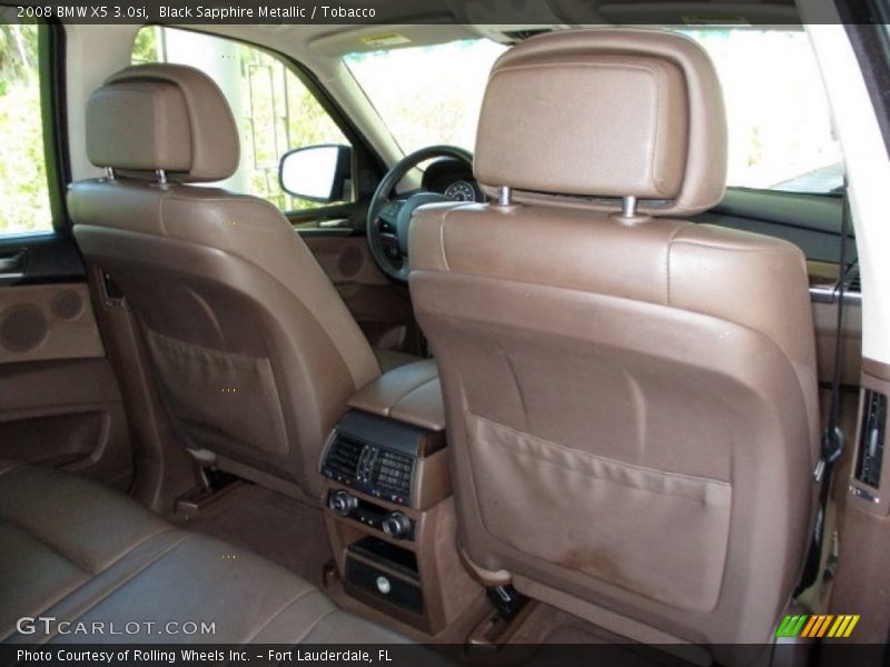 Black Sapphire Metallic / Tobacco 2008 BMW X5 3.0si