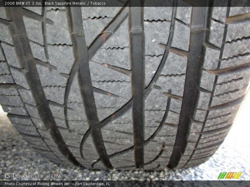 Black Sapphire Metallic / Tobacco 2008 BMW X5 3.0si