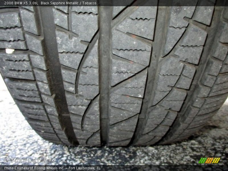 Black Sapphire Metallic / Tobacco 2008 BMW X5 3.0si