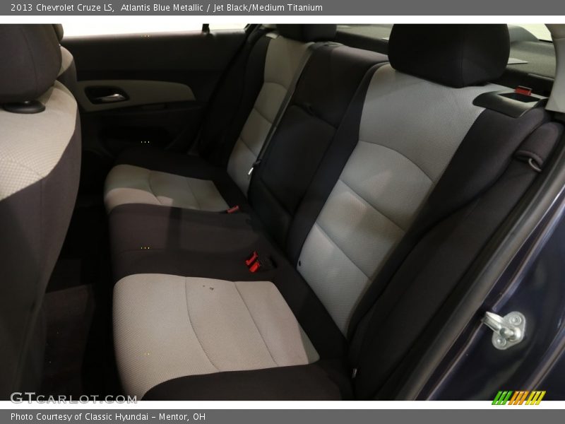 Atlantis Blue Metallic / Jet Black/Medium Titanium 2013 Chevrolet Cruze LS