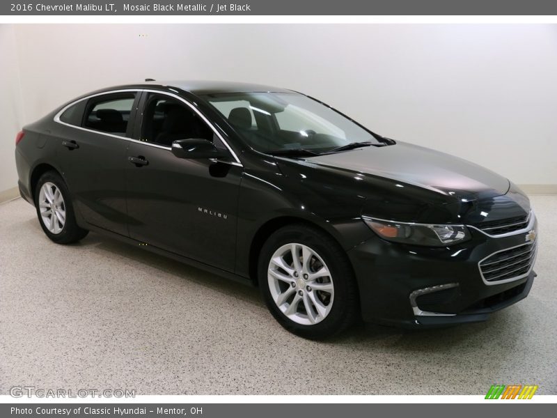 Mosaic Black Metallic / Jet Black 2016 Chevrolet Malibu LT