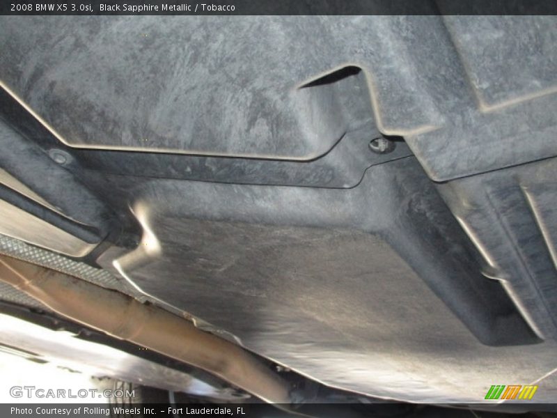 Black Sapphire Metallic / Tobacco 2008 BMW X5 3.0si