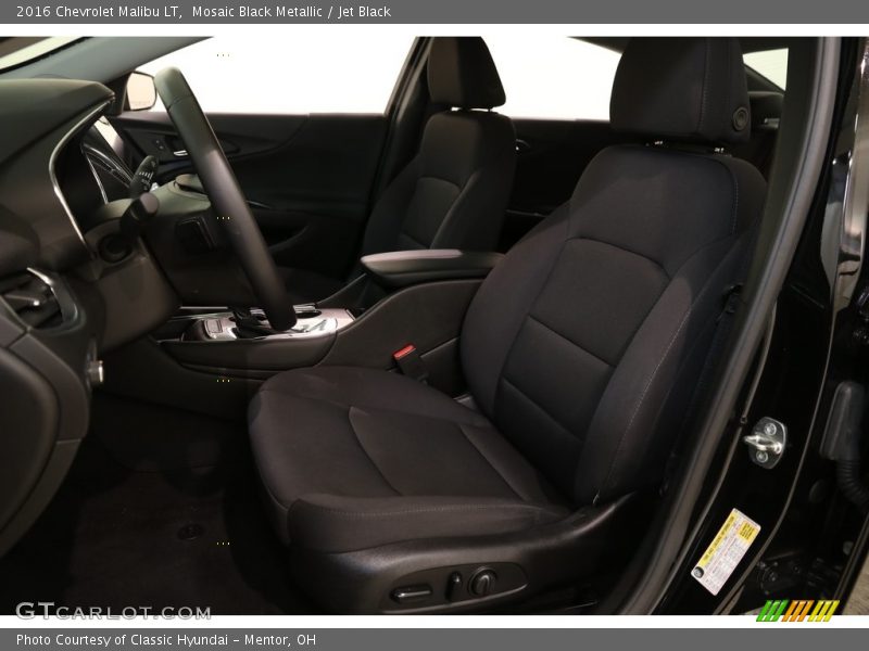 Mosaic Black Metallic / Jet Black 2016 Chevrolet Malibu LT