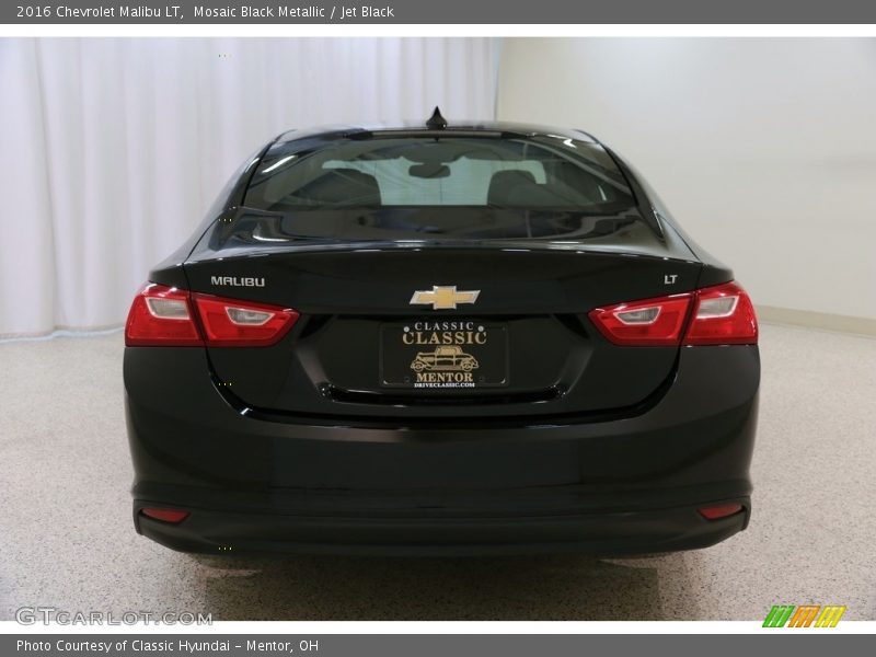 Mosaic Black Metallic / Jet Black 2016 Chevrolet Malibu LT
