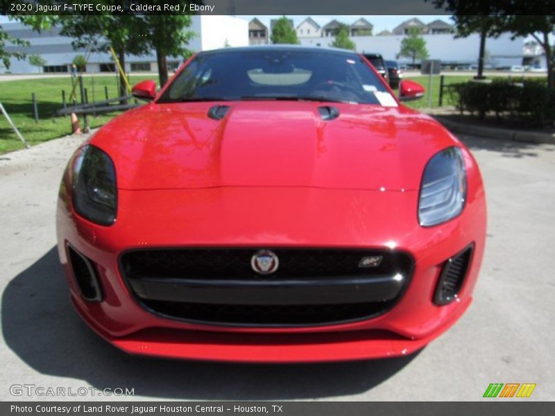 Caldera Red / Ebony 2020 Jaguar F-TYPE Coupe