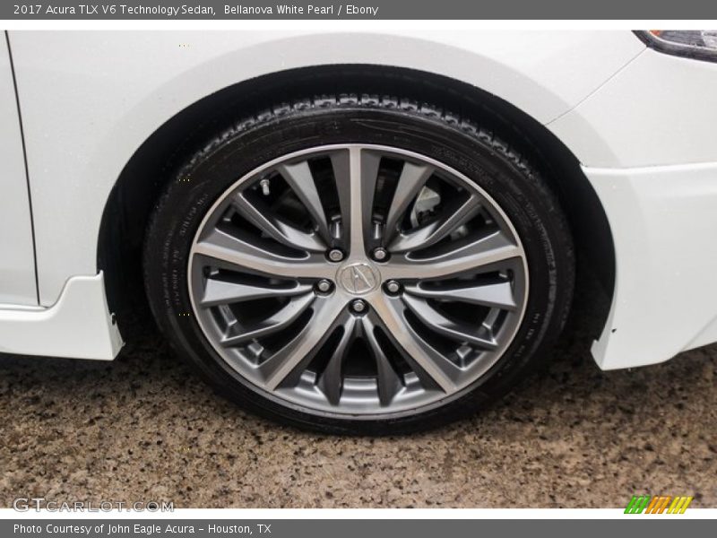 Bellanova White Pearl / Ebony 2017 Acura TLX V6 Technology Sedan