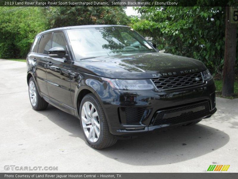 Santorini Black Metallic / Ebony/Ebony 2019 Land Rover Range Rover Sport Supercharged Dynamic