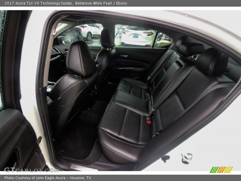 Bellanova White Pearl / Ebony 2017 Acura TLX V6 Technology Sedan