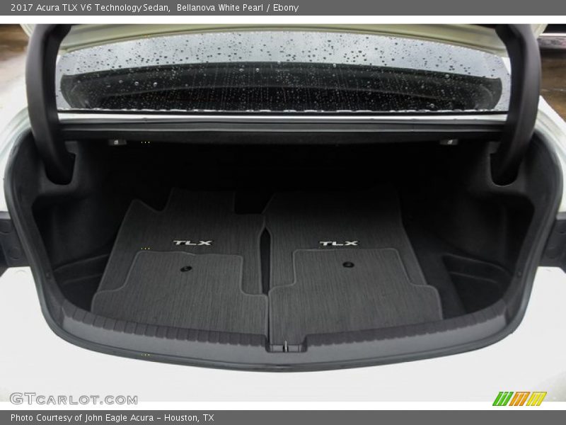 Bellanova White Pearl / Ebony 2017 Acura TLX V6 Technology Sedan