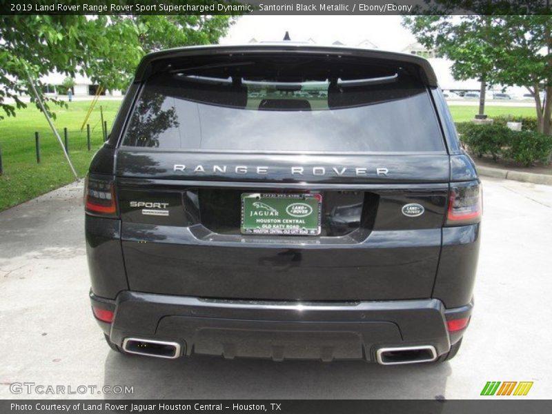 Santorini Black Metallic / Ebony/Ebony 2019 Land Rover Range Rover Sport Supercharged Dynamic