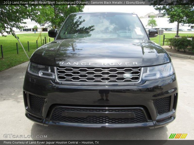 Santorini Black Metallic / Ebony/Ebony 2019 Land Rover Range Rover Sport Supercharged Dynamic