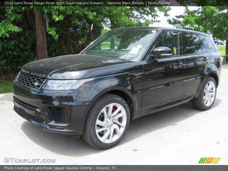 Santorini Black Metallic / Ebony/Ebony 2019 Land Rover Range Rover Sport Supercharged Dynamic