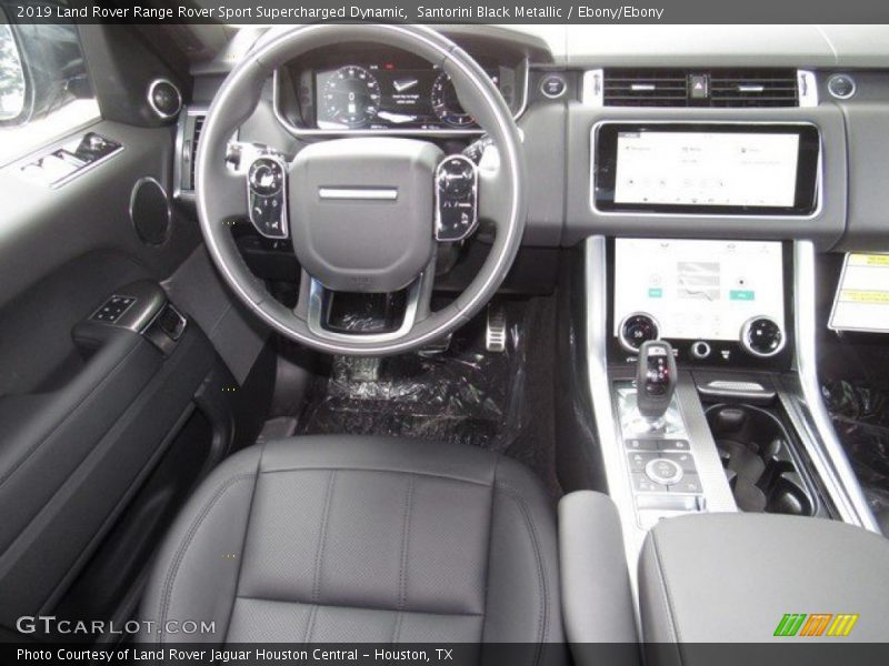 Santorini Black Metallic / Ebony/Ebony 2019 Land Rover Range Rover Sport Supercharged Dynamic