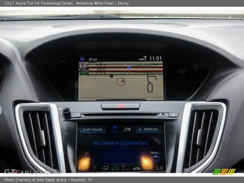 Bellanova White Pearl / Ebony 2017 Acura TLX V6 Technology Sedan
