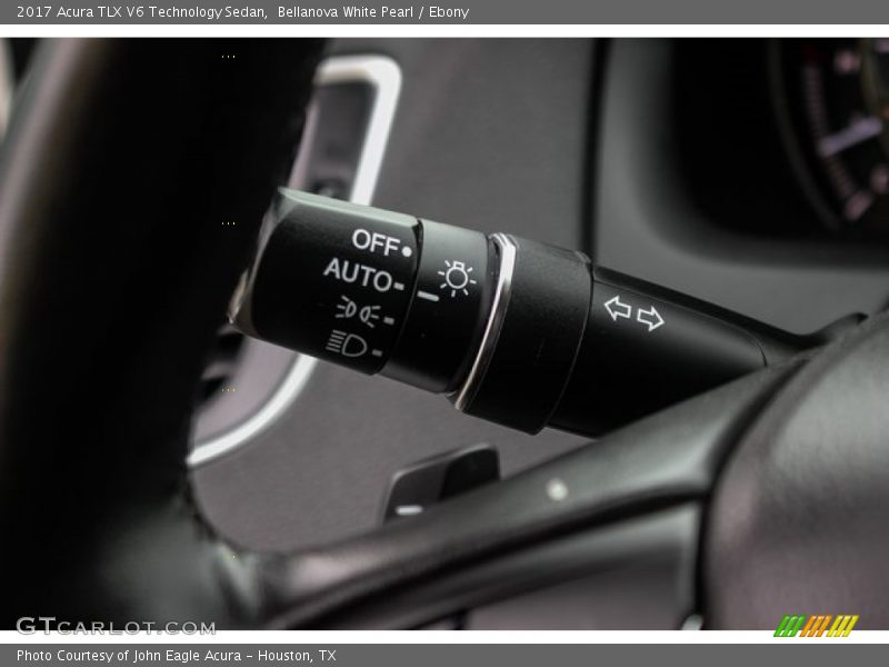 Bellanova White Pearl / Ebony 2017 Acura TLX V6 Technology Sedan