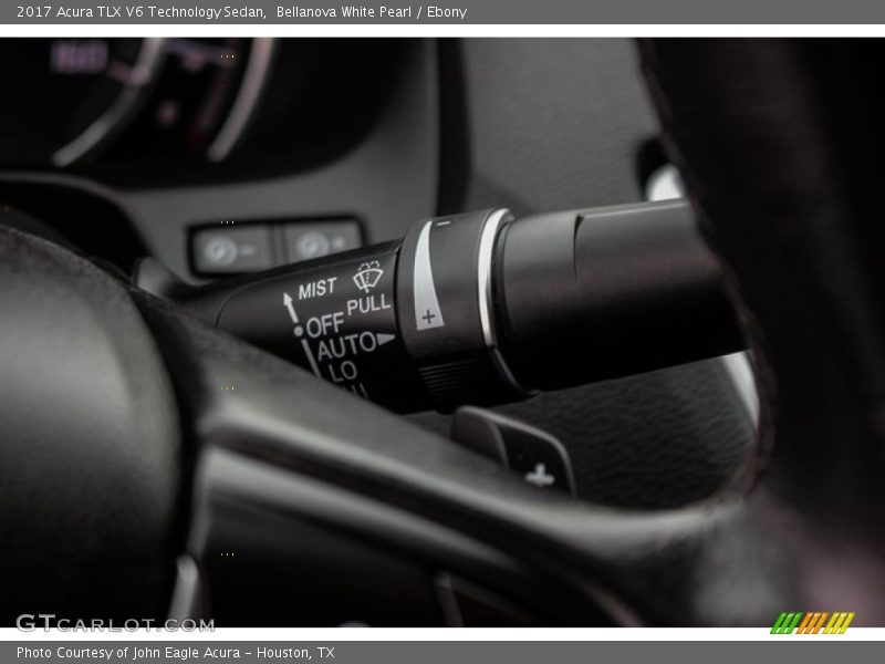 Bellanova White Pearl / Ebony 2017 Acura TLX V6 Technology Sedan