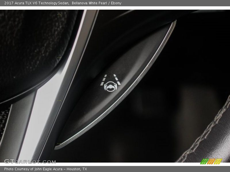 Bellanova White Pearl / Ebony 2017 Acura TLX V6 Technology Sedan