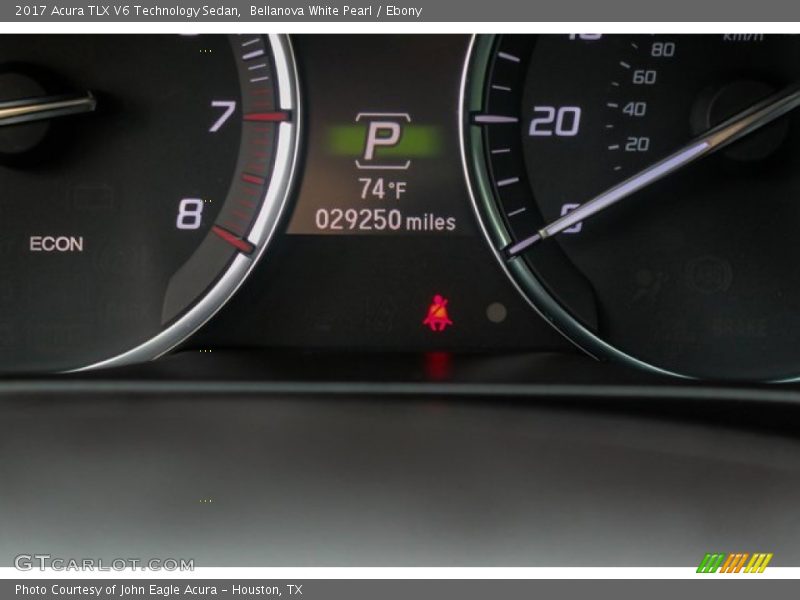 Bellanova White Pearl / Ebony 2017 Acura TLX V6 Technology Sedan