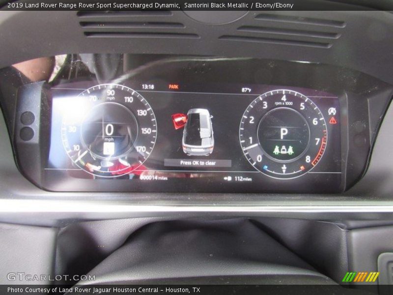 Santorini Black Metallic / Ebony/Ebony 2019 Land Rover Range Rover Sport Supercharged Dynamic