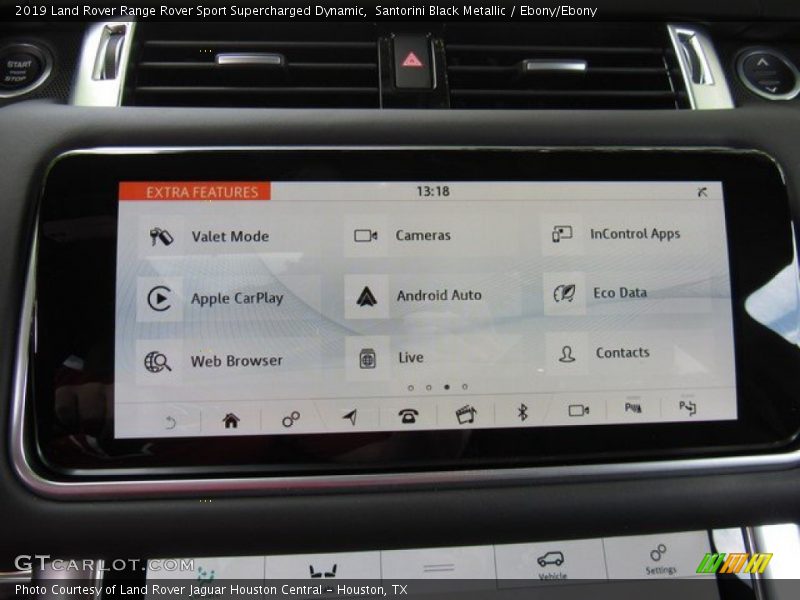 Santorini Black Metallic / Ebony/Ebony 2019 Land Rover Range Rover Sport Supercharged Dynamic