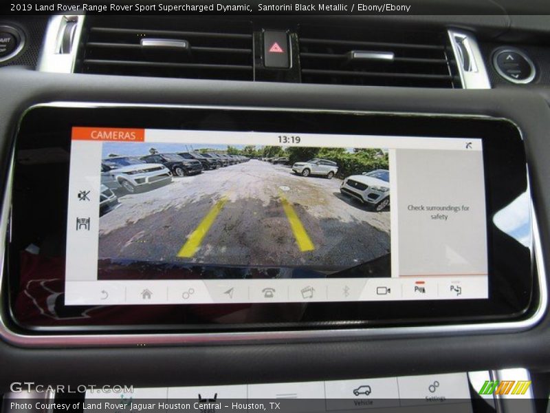 Santorini Black Metallic / Ebony/Ebony 2019 Land Rover Range Rover Sport Supercharged Dynamic