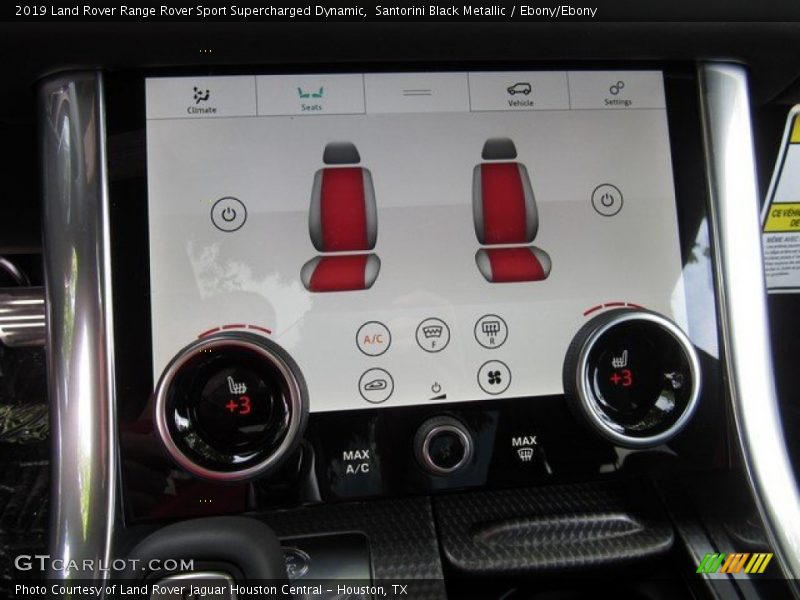 Santorini Black Metallic / Ebony/Ebony 2019 Land Rover Range Rover Sport Supercharged Dynamic