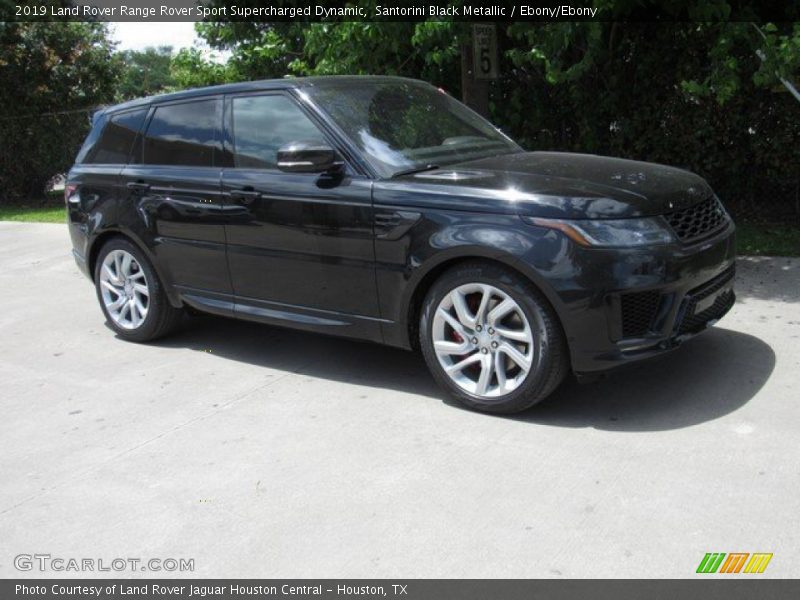 Santorini Black Metallic / Ebony/Ebony 2019 Land Rover Range Rover Sport Supercharged Dynamic